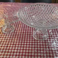 میوه خوری و شیرینی خوری کریستال