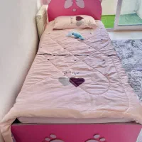 تخت نوجوان یکنفره طرح پاندا ام دی اف