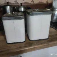 ظرف قند و شکر استیل درجه یک|ظروف نگهدارنده، پلاستیکی، یکبارمصرف|علیآباد کتول, |دیوار