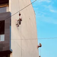 نصب توری،عایق بندی،ابندی با طناب،بدون داربست ضداب|خدمات پیشه و مهارت|بابل, |دیوار