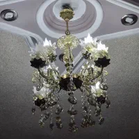 یک عدد لوستر تمام برنج|لوستر و چراغ آویز|هشتگرد, شهرک وحدت|دیوار