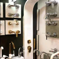 دوش پیانویی پنج کلید دودی|مصالح و تجهیزات ساختمان|تبریز, |دیوار