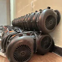 فن حلزونی ۲۳۰۰ دور ببرنگ ۱۸۰۰ قیمت|قطعات و لوازم جانبی رایانه|برازجان, |دیوار