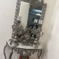 لوستر و آینه شمدان