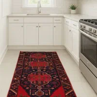 فرش دستباف (بساک) ۶ متری اشپزخانه و پذیرایی|فرش|مشکیندشت, |دیوار