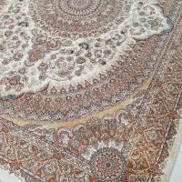دو تخته فرش12متری700شانه کرم رنگ|فرش|ایلام, |دیوار