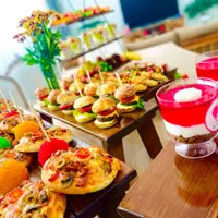فینگرفود/دسر/غذای کیلوی/همکاری با تشریفات/افتتاحیه