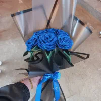 دسته گل و باکس ربانی|گل مصنوعی|کرمان, |دیوار