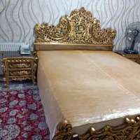 تخت خواب دو نفره|تخت و سرویس خواب|اندیشه, اندیشه فاز ۳|دیوار