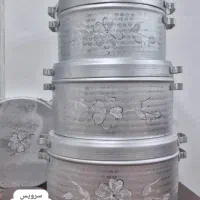 ظروف روی )رویی( )روحی( آلومینیوم|ظروف پختوپز|یزد, |دیوار