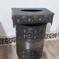 سطل اشغال و جا دستمال کاغذی
