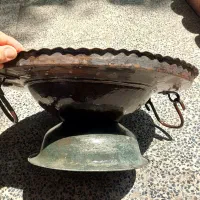 منقل مسی قدیمی کلکسیونی|کلکسیون و سرگرمی|رودسر, |دیوار