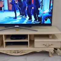 میز تلویزون چوبی
