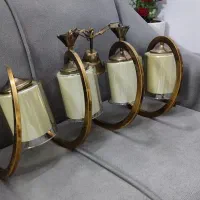 لوستر چهار شاخه و تک شاخه