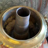 سماور زغالی قدیمی ۶ لیتری|سماور، چایساز، قهوهساز|دماوند, دماوند|دیوار