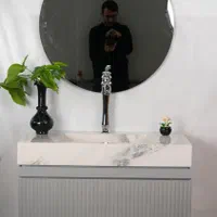 روشویی سرامیکی طرح تانیا|لوازم سرویس بهداشتی|ماهدشت, |دیوار