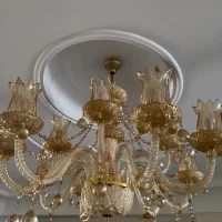 لوستر کریستالی وارداتی ۱۲شاخه