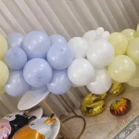 بادکنک آماده نصب آبی و زرد