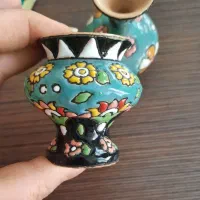 گلدان سرامیک میناکاری مینیاتوری کاملا نو