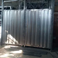 درب ۳متری گاراژی سر باز با ستونها