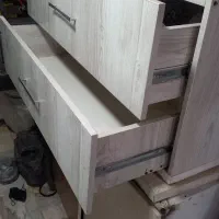 دراور با اینه وکتابخانه|جاکفشی، کمد، دراور|الوند, |دیوار