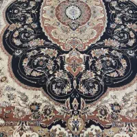 دو تخته فرش12متری700شانه سرمه‌ای