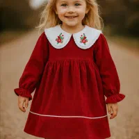 پیراهن دخترانه|کفش و لباس بچه|ماکو, |دیوار