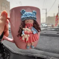 ماگ روز دختر /ماگ عروسک روسی/ارسال رایگان ساوه