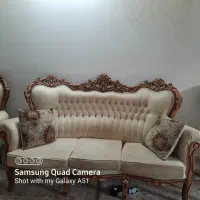 مبل کلاسیک منبت کاری۷نفره به همراه بوفه و میز|مبلمان خانگی و میز عسلی|شیراز, گویم|دیوار