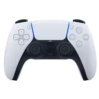 دسته ps5 رنگ سفید در حد آک