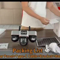 فروش دوربین خورشیدی سه لنز واقعی موتوردار