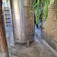 دیگ مخزن استیل پاتیل شیر برنج پلویی پروسس تانک 300