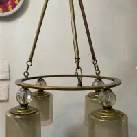 لوستر ۴ شعله نو فلزی