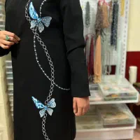 نقاشی و جواهر دوزی روی انواع لباس های مجلسی و غیره