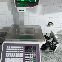 ترازو دیجیتال لیبل پرینتر توزین صدر مدل lsg17