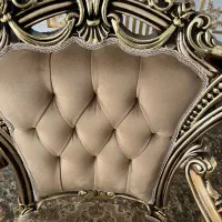 مبلمان ۷ نفره طلا کوب در حد نو