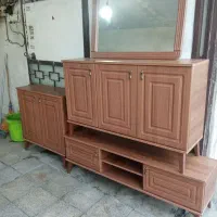 میز تلویزیون آینه کنسول جاکفشی|میز تلویزیون|قدس, شهر‌قدس|دیوار