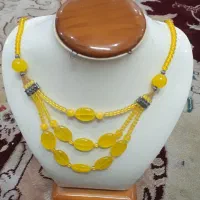 گردنی سنگی ودستبند سنگی|جواهرات|میبد, |دیوار