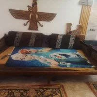تخت چوبی برای باغ و چایی خانه