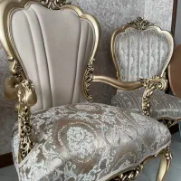 مبل سلطنتی ۹ نفره و ویترین