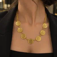گردنبند سکه ای