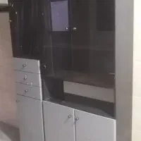 کمدکتابخانه|کتابخانه، شلف، قفسههای دیواری|قم, بنیاد|دیوار