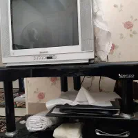 تلویزیون همراه میز نشکن