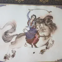 تابلوی دستساز نگارگری یگانگی اصل ایرانی|تابلو، نقاشی، عکس|تهران, شیوا|دیوار
