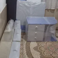 تخت کمد سیسمونی در حد نو|تخت و صندلی بچه|چهارباغ, |دیوار