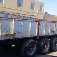 تریلی سه محور زیر بنزی وارداتی آلمانی|خودرو سنگین|صائین قلعه, |دیوار