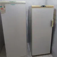 یخچال فریزر دوقلو ۱۲ و ۱۳ فوت پارس سفید کاملا سالم