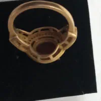 انگشتر نقره زنانه آبکاری طلا|جواهرات|اهواز, کوی نفت|دیوار