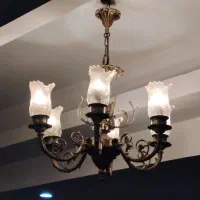 لوستر مارک زر افشان  تمام برنج