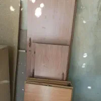 درب کمد دیواری چوبی با روکش لترون ۶ عدد